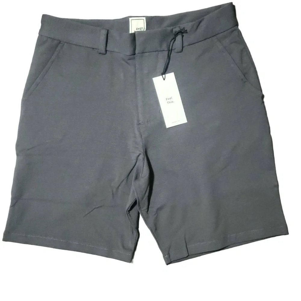 Swet Tailor Grey Side Pockets Shorts Size 28